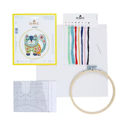 Cat Cross Stitch Kit