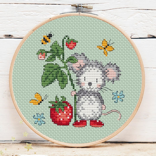 Strawberry Mouse Mini 1 Pattern