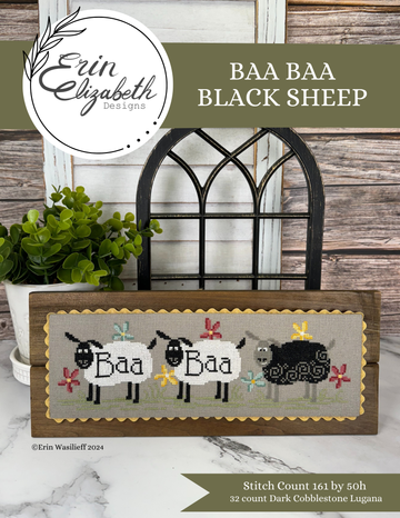Baa Baa Black Sheep Pattern