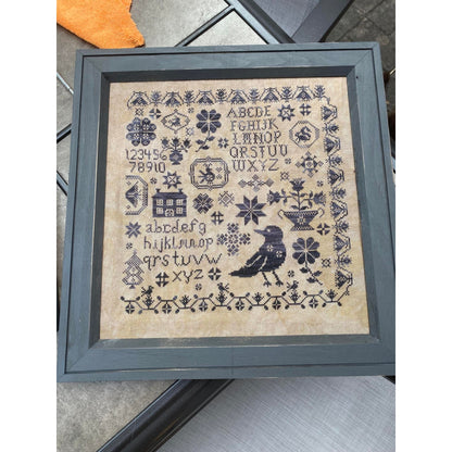 Black Bird Sampler Pattern