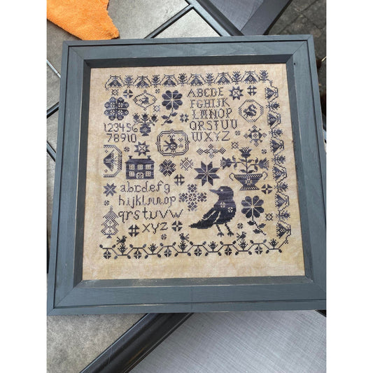 Black Bird Sampler Pattern