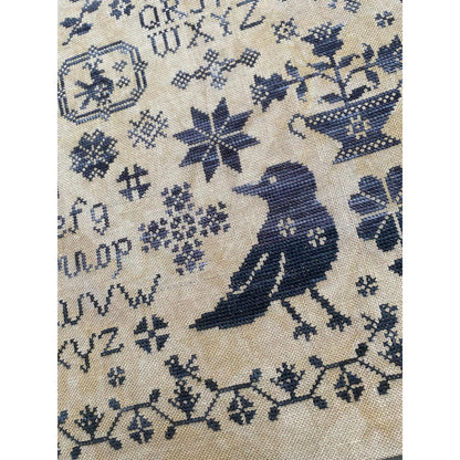Black Bird Sampler Pattern