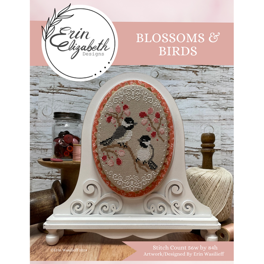 Blossoms and Birds Pattern