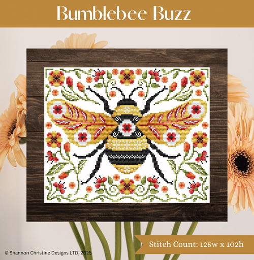 Bumblebee Buzz Pattern