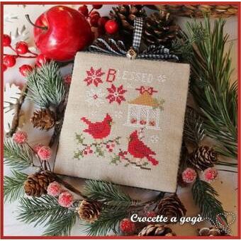 Christmas Vintage 7 Cardinali Pattern