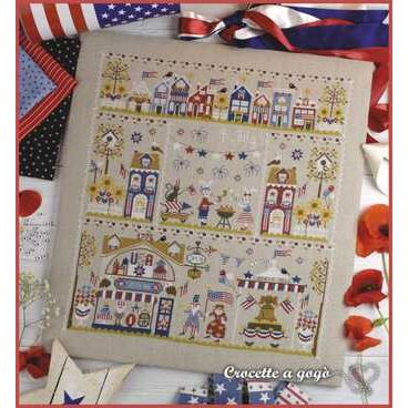 4th of July in the City Pattern