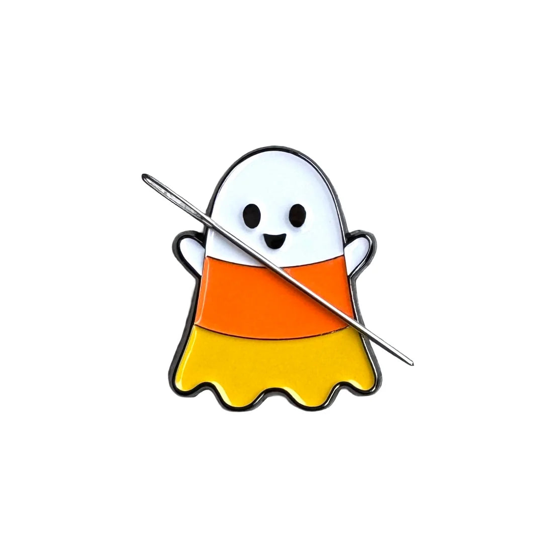 Candy Corn Ghost Needle Minder