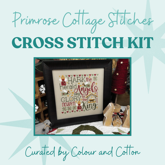 Full Kit Hark the Herald by Primrose Cottage Stitches