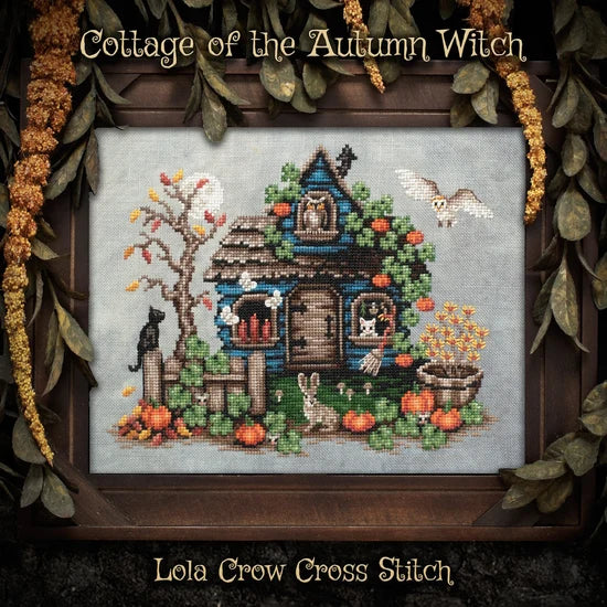 Cottage of the Autumn Witch Pattern