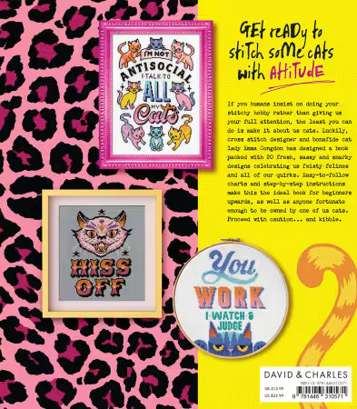 Cross Stitch with Cattitude Book
