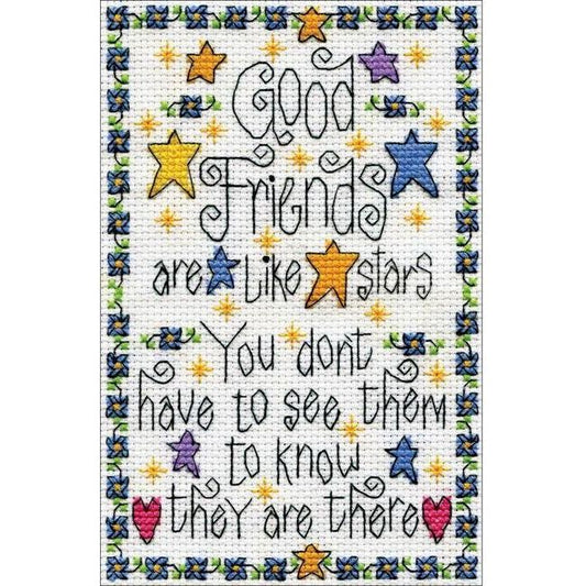 Good Friends Cross Stitch Kit