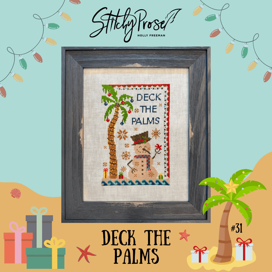 Deck the Palms Pattern