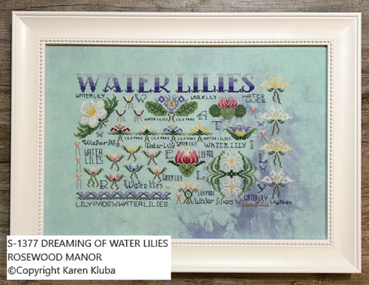 Dreaming of Water Lilies Pattern