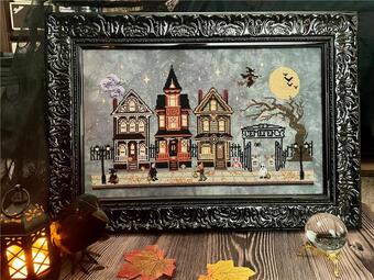 Trick or Treat Town Pattern