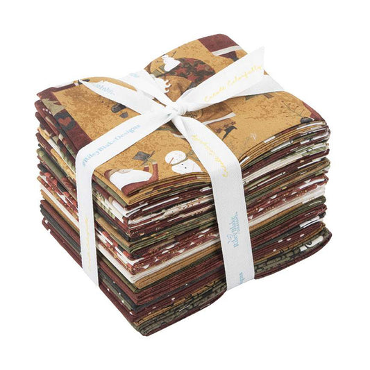 Kringle Fat Quarter Bundle by Teresa Kogut for Riley Blake Designs