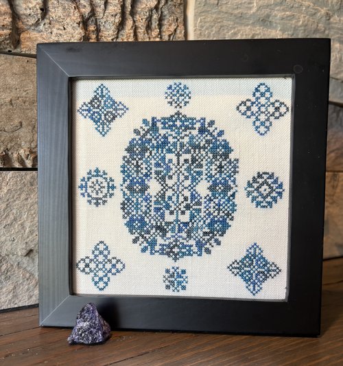 Sweet Sapphire Pattern