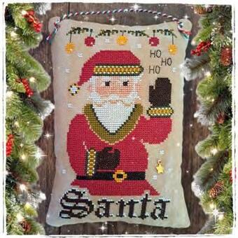 Santa Claus Christmas Tree Ornament Pattern