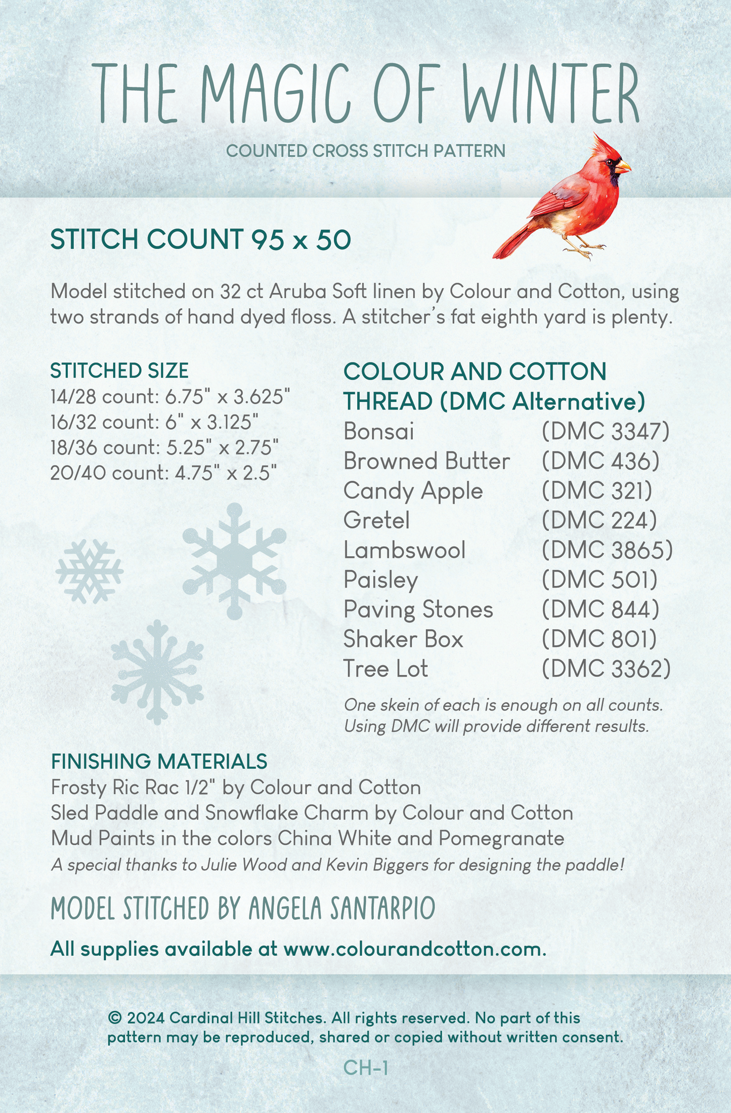 PDF The Magic of Winter Pattern {The Magic of Winter}