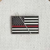 Fire Fighter Enamel Needle Minder