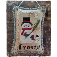 Frosty Christmas Tree Ornament Pattern