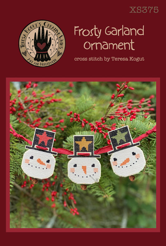 PRE-ORDER Frosty Garland Ornament Pattern