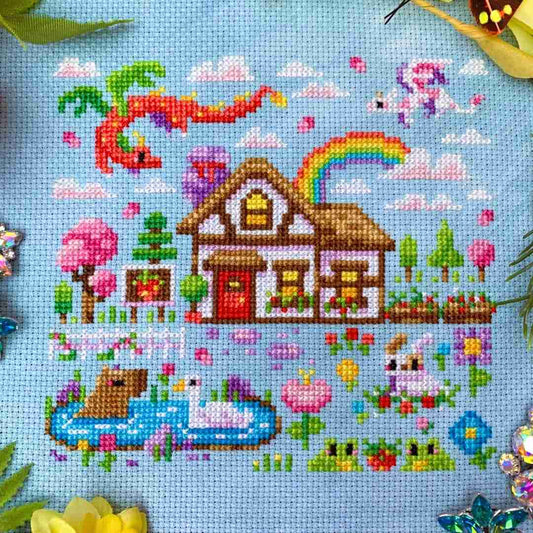 Strawberry Farm Pattern