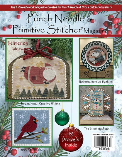 Punch Needle & Primitive Stitcher Winter 2025 Magazine