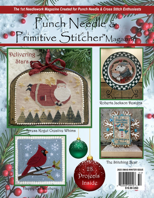 Punch Needle & Primitive Stitcher Winter 2025 Magazine