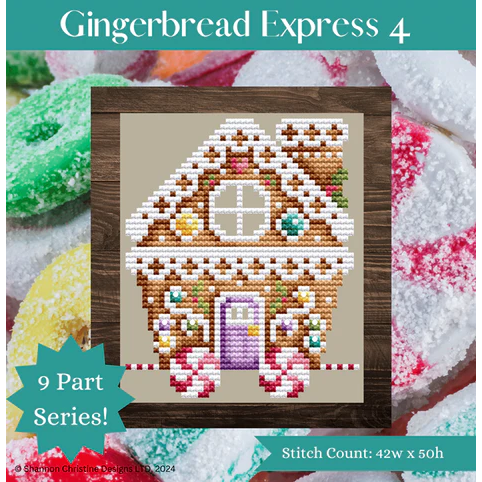 Gingerbread Express 4 Pattern