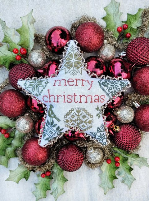 Quaker Christmas Star Pattern