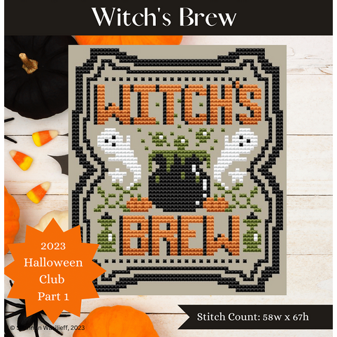 Witch's Brew Ornament Pattern
