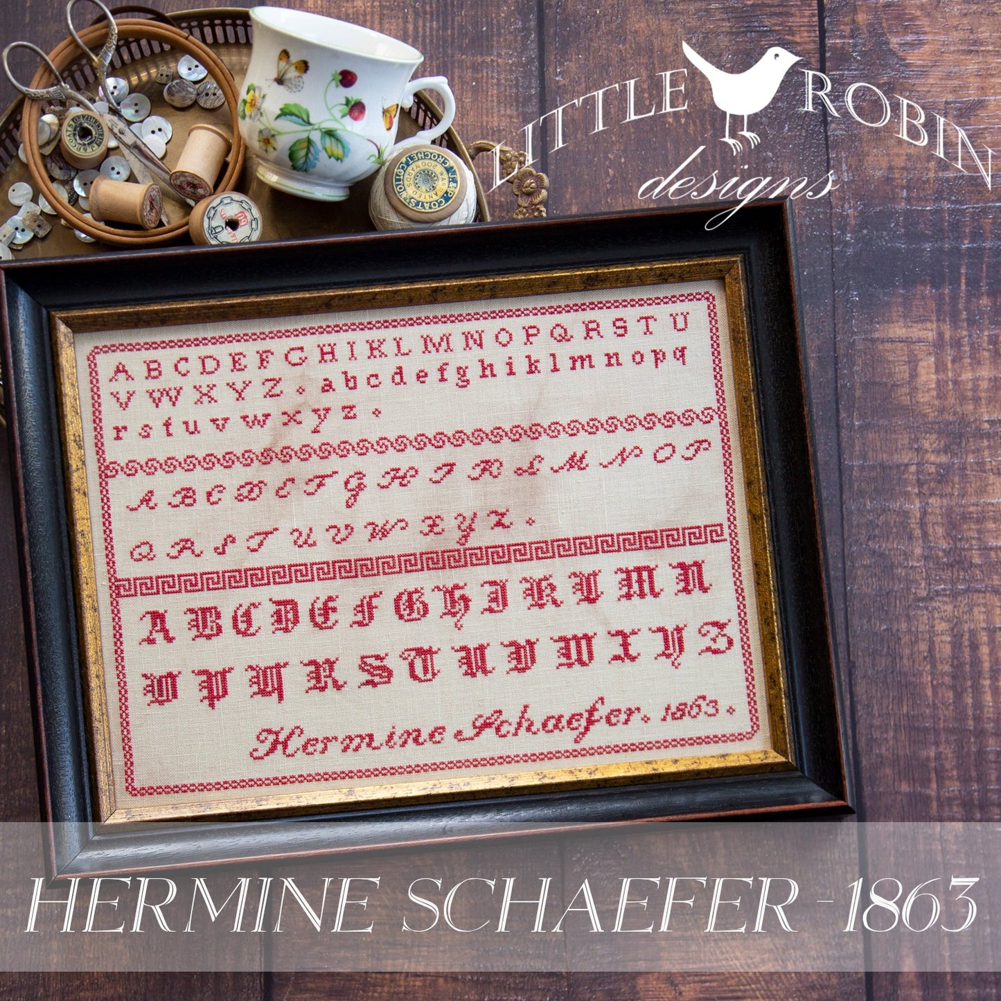 Hermine Schaefer 1863 Pattern