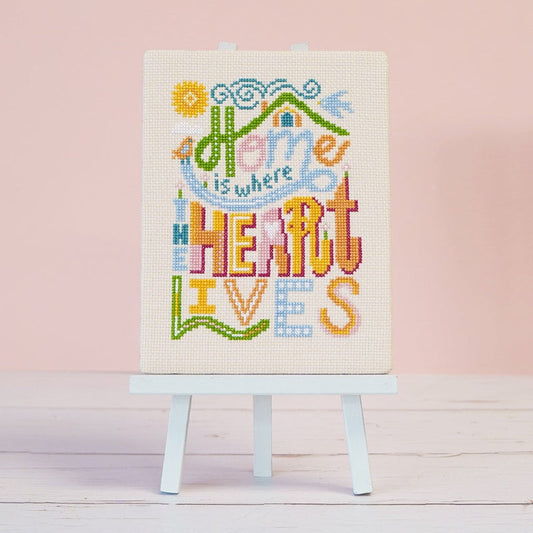 Home and Heart Cross Stitch Kit