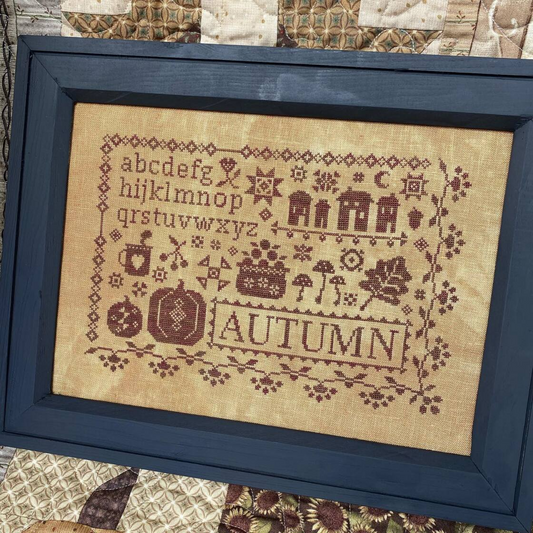 Sampler Seasons Autumn Pattern