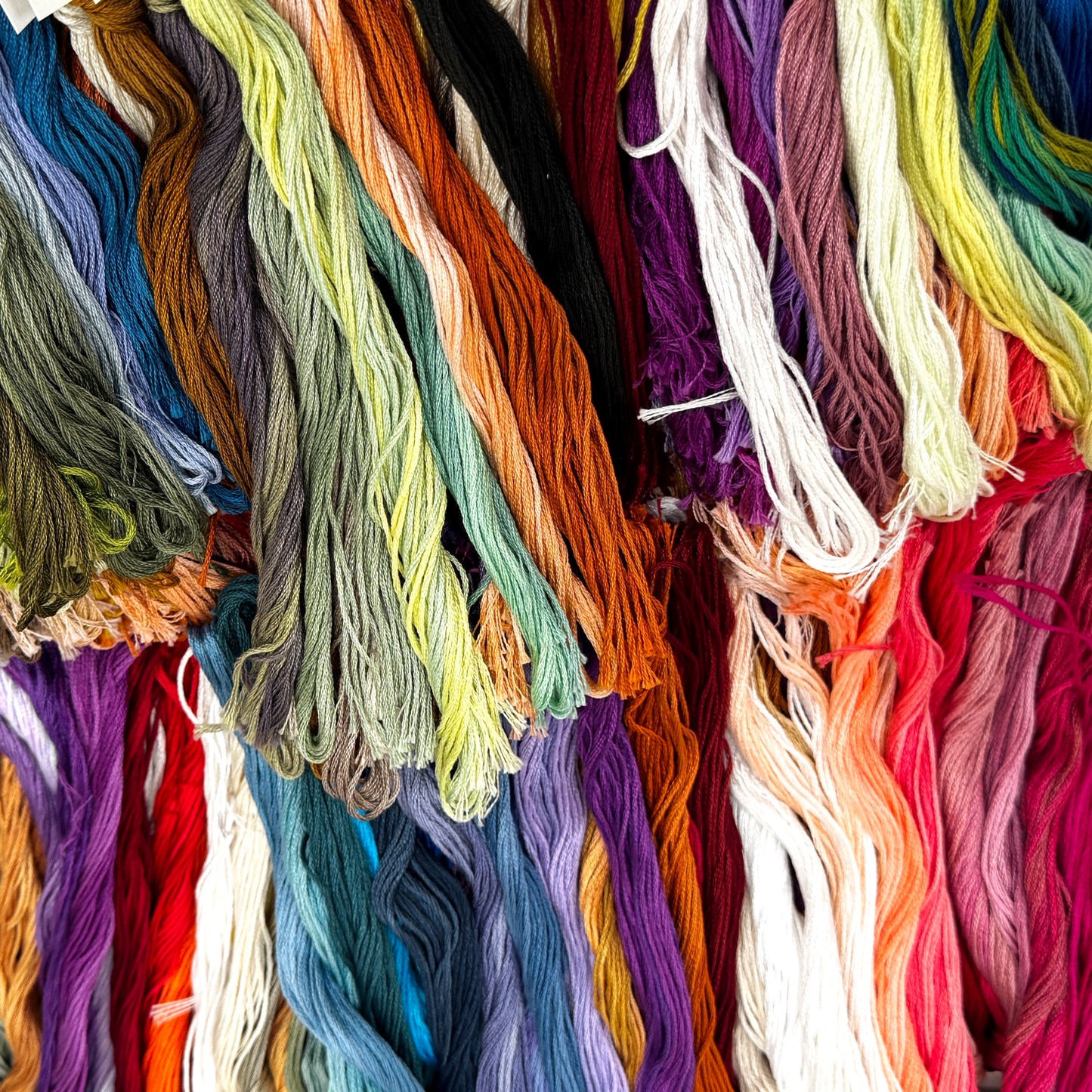 Grab Bag 10 Skeins of Thread by Colour and Cotton