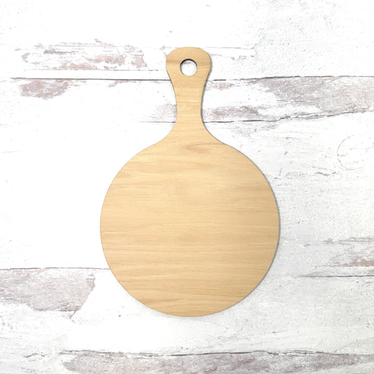 Wood Finishing Board Round Paddle 5.5"