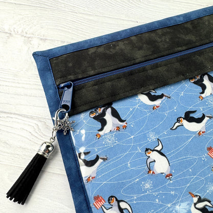 Project Bag Penguins with Vinyl Front 11 x 14 Inches