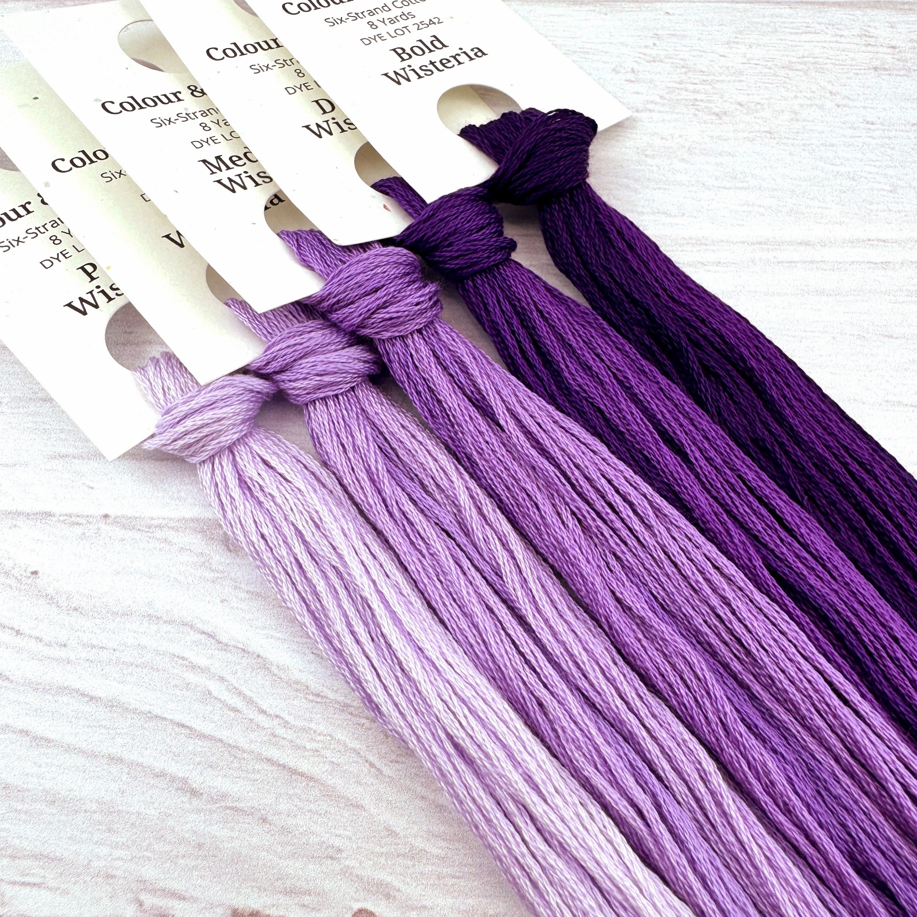 Gradient Thread Patch Gradient Thread Sets – Colour and Cotton