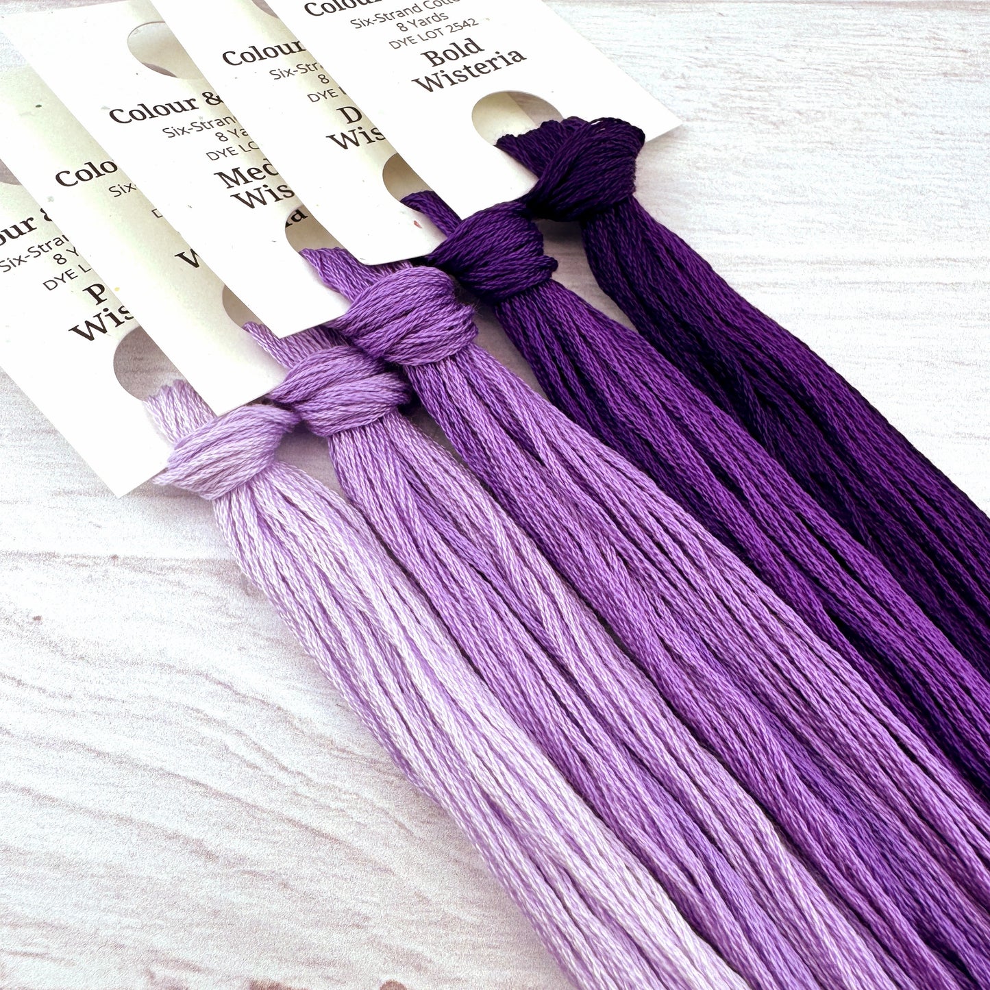 Gradient Thread Set Wisteria