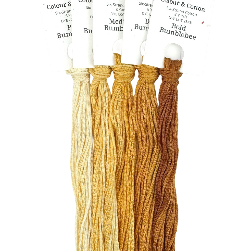 Gradient Thread Set Bumblebee – Colour and Cotton