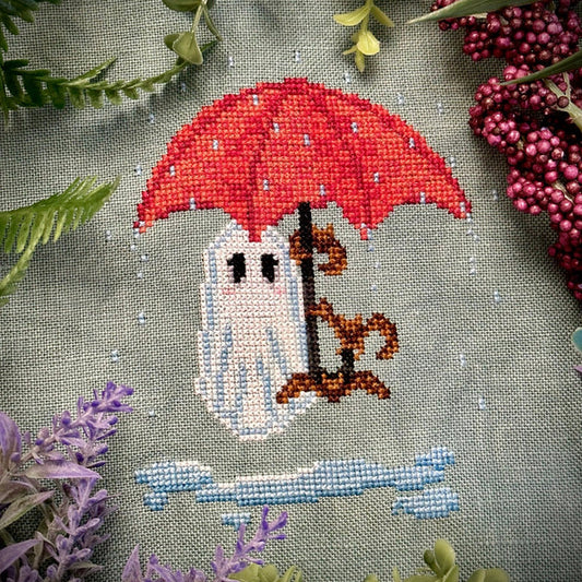 Rainy Day Ghost Pattern