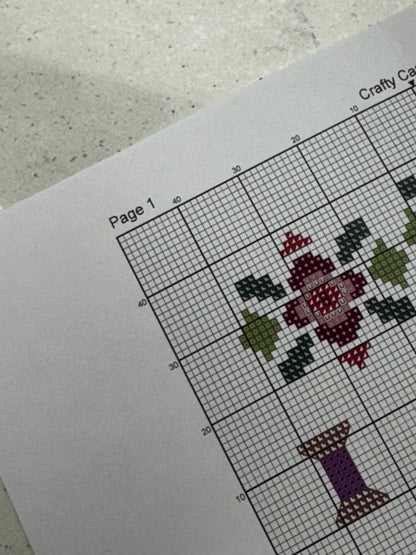 Crafty Cardinal Pattern