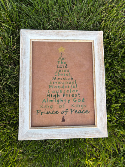 Prince of Peace Tree Pattern