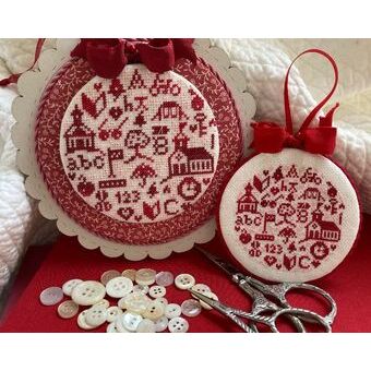 Schoolhouse In The Round Pattern