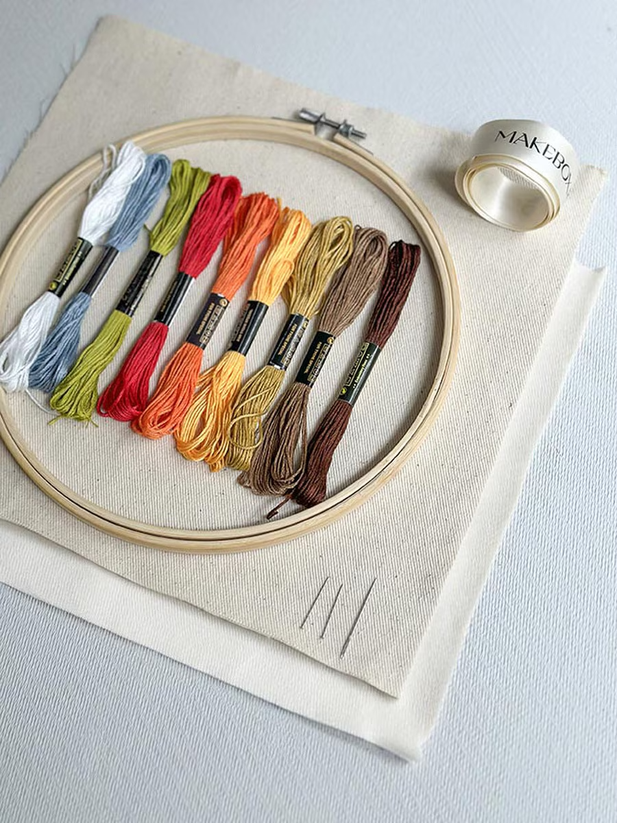 Autumn Stitches Embroidery Kit