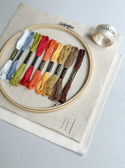 Autumn Stitches Embroidery Kit