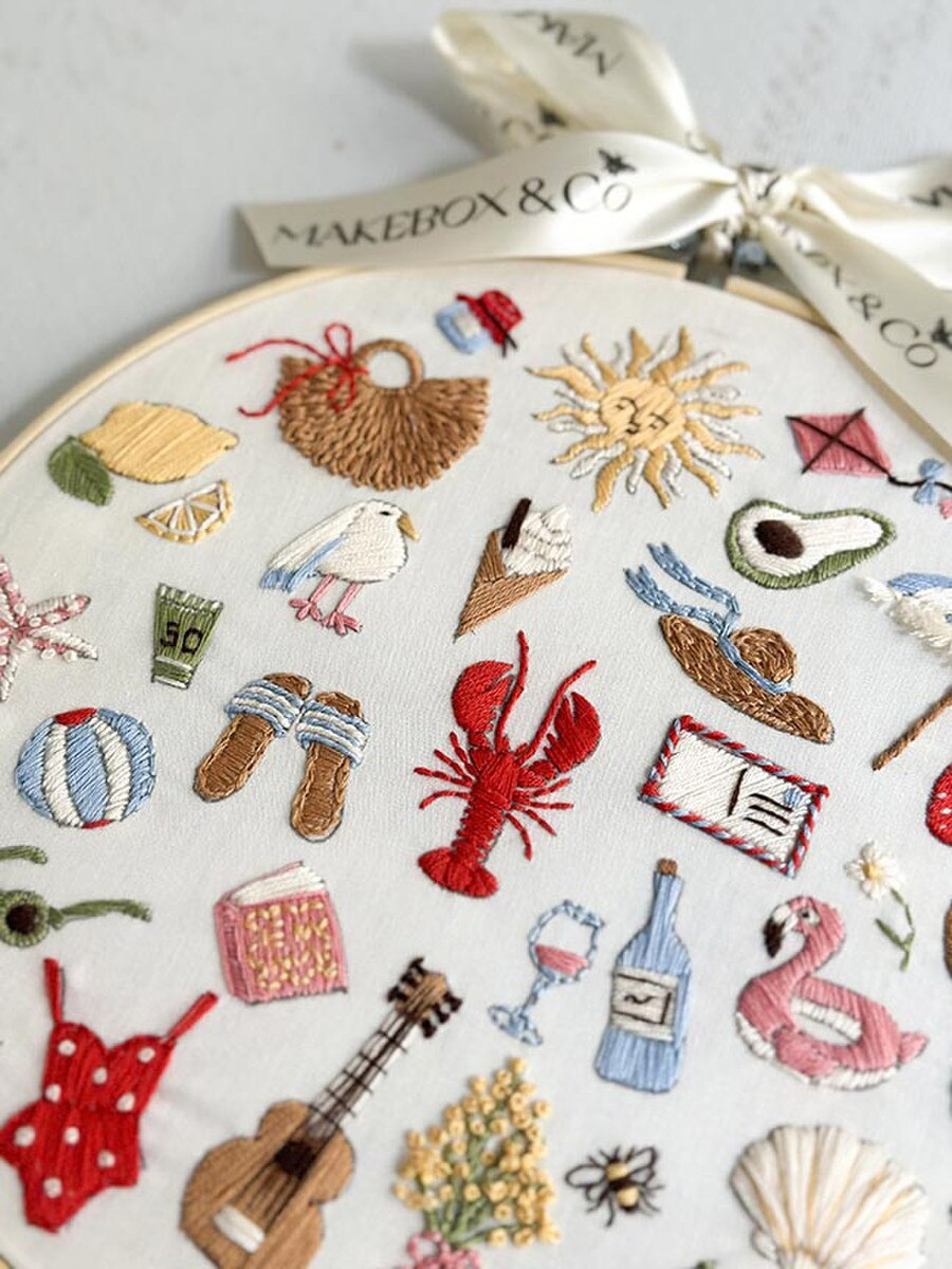 30 Days of Summer Embroidery Kit