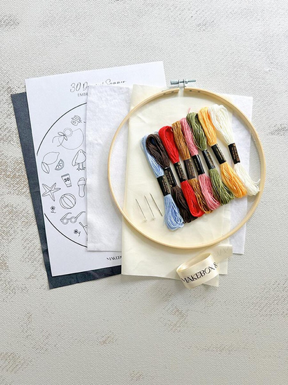 30 Days of Summer Embroidery Kit