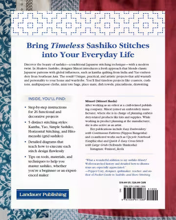 Modern Sashiko Book