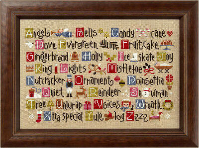 ABC Christmas Pattern